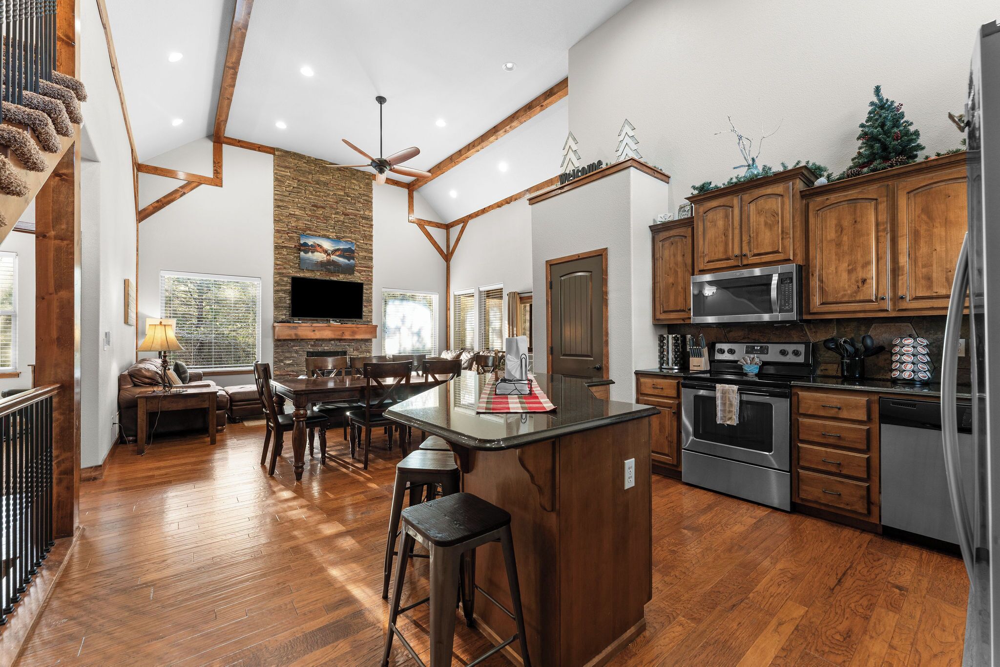 微波炉、烤箱、炉灶、洗碗机