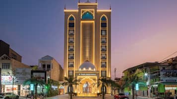 Façade de l’hébergement