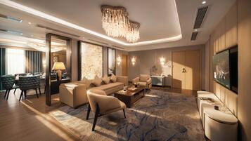 Studio Suite Presidensial | Brankas dan didekorasi berbeda-beda