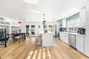 Fridge, microwave, oven, stovetop - NEW!! 5BR Play Paradise: Mini Golf, Hot Tub, Cinema, Gym, Arcade, Grand Piano (Arvada)