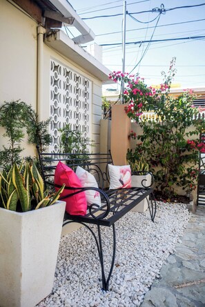 Apartment, 2 Bedrooms, Smoking, Garden View | Terrace/patio - Cozy Apartment in Heart of Puerto Plata, Dominican Republic (Puerto Plata)
