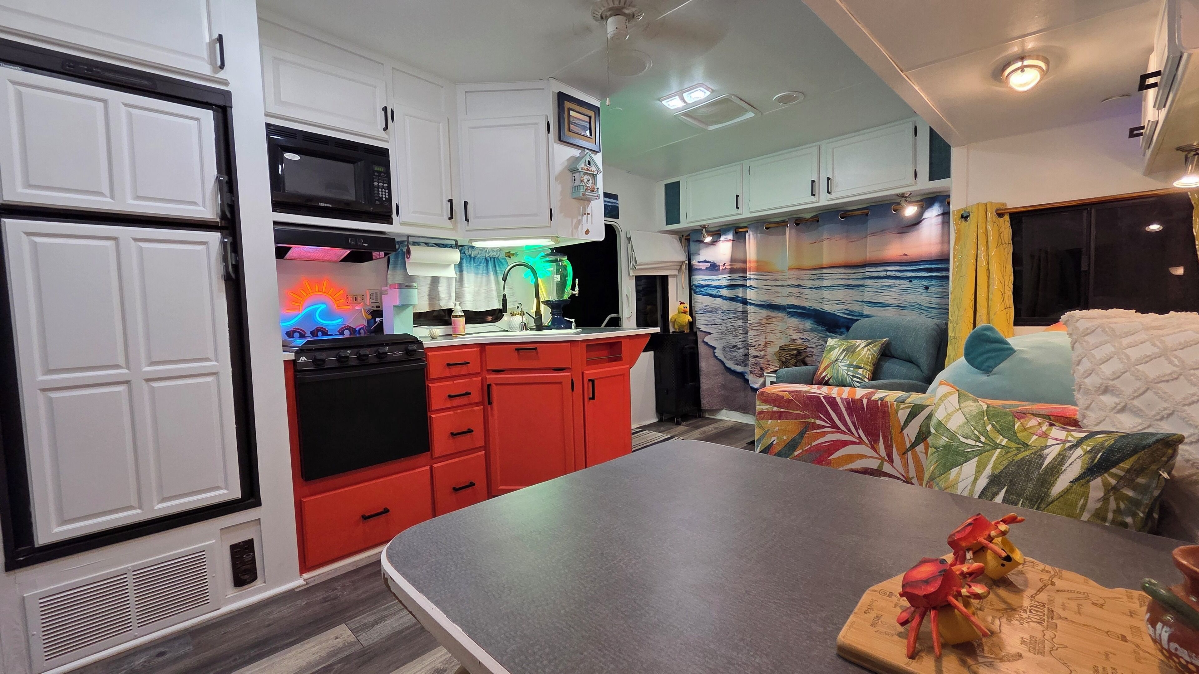 Microwave, oven, stovetop