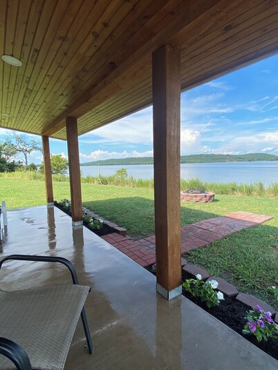 Kem’s cabin is a great couples getaway for the weekend or an extended stay.
