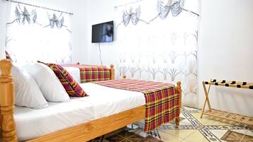 2 chambres, fer et planche Ă repasser, Wi-Fi, draps fournis