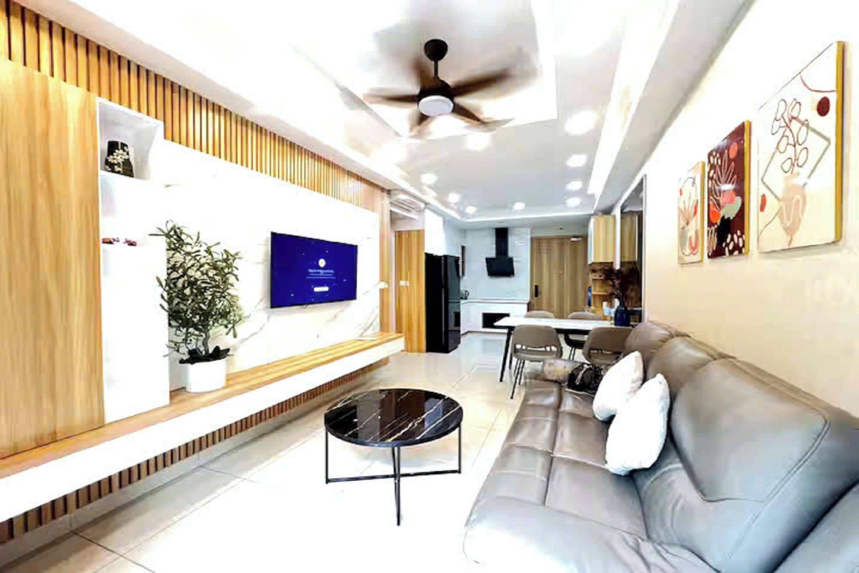 Presidential-Suite, 2 Schlafzimmer, Zutritt zur Club Lounge, Stadtblick | Bettwäsche aus ägyptischer Baumwolle, hochwertige Bettwaren