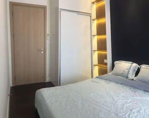 Presidential Suite, 2 Bedrooms, Club Lounge Access, City View | Egyptian cotton sheets, premium bedding, down comforters