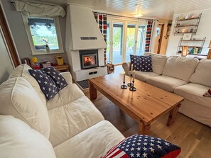 تلفزيون، مدفأة