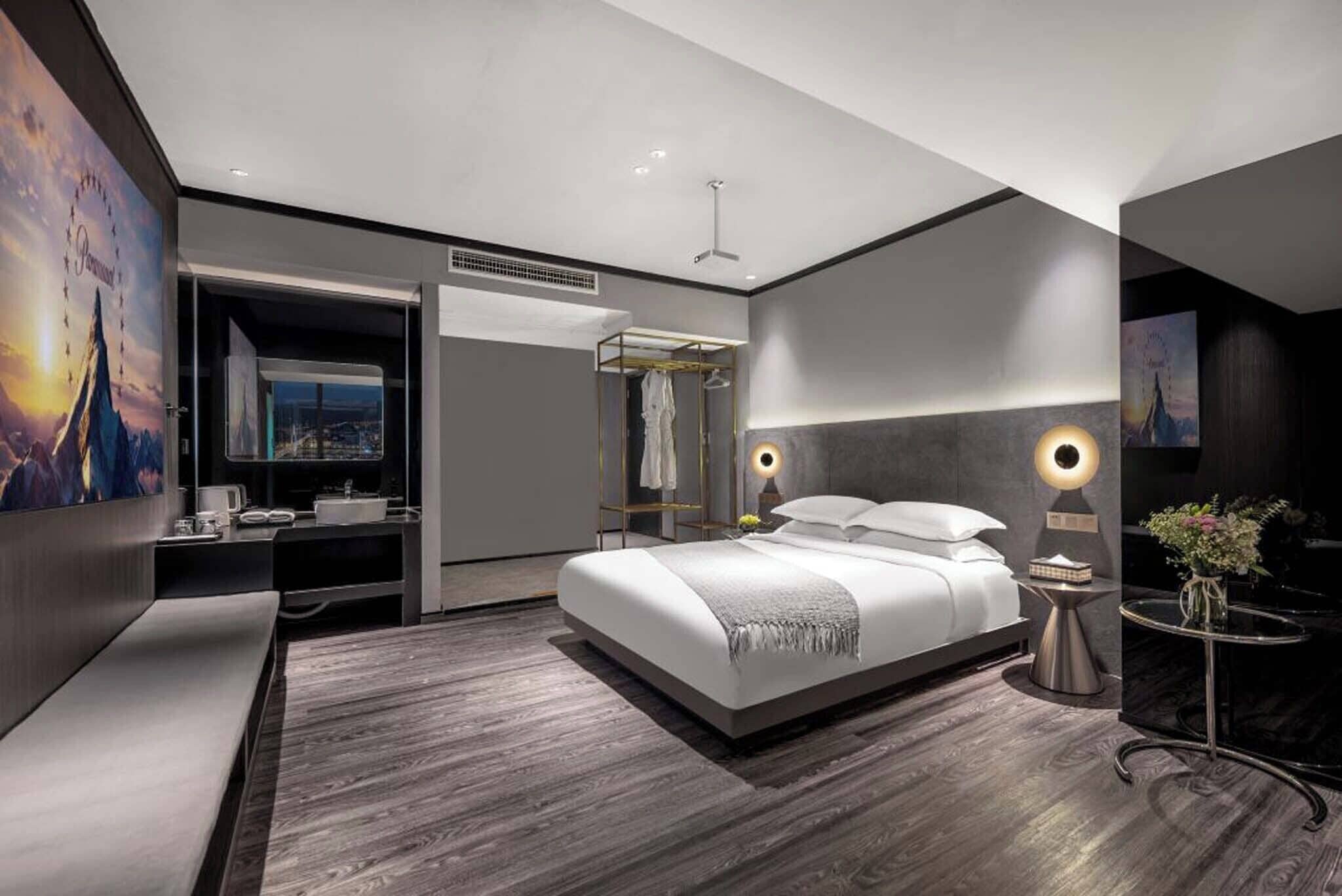 Premium bedding, individually decorated, individually furnished, desk