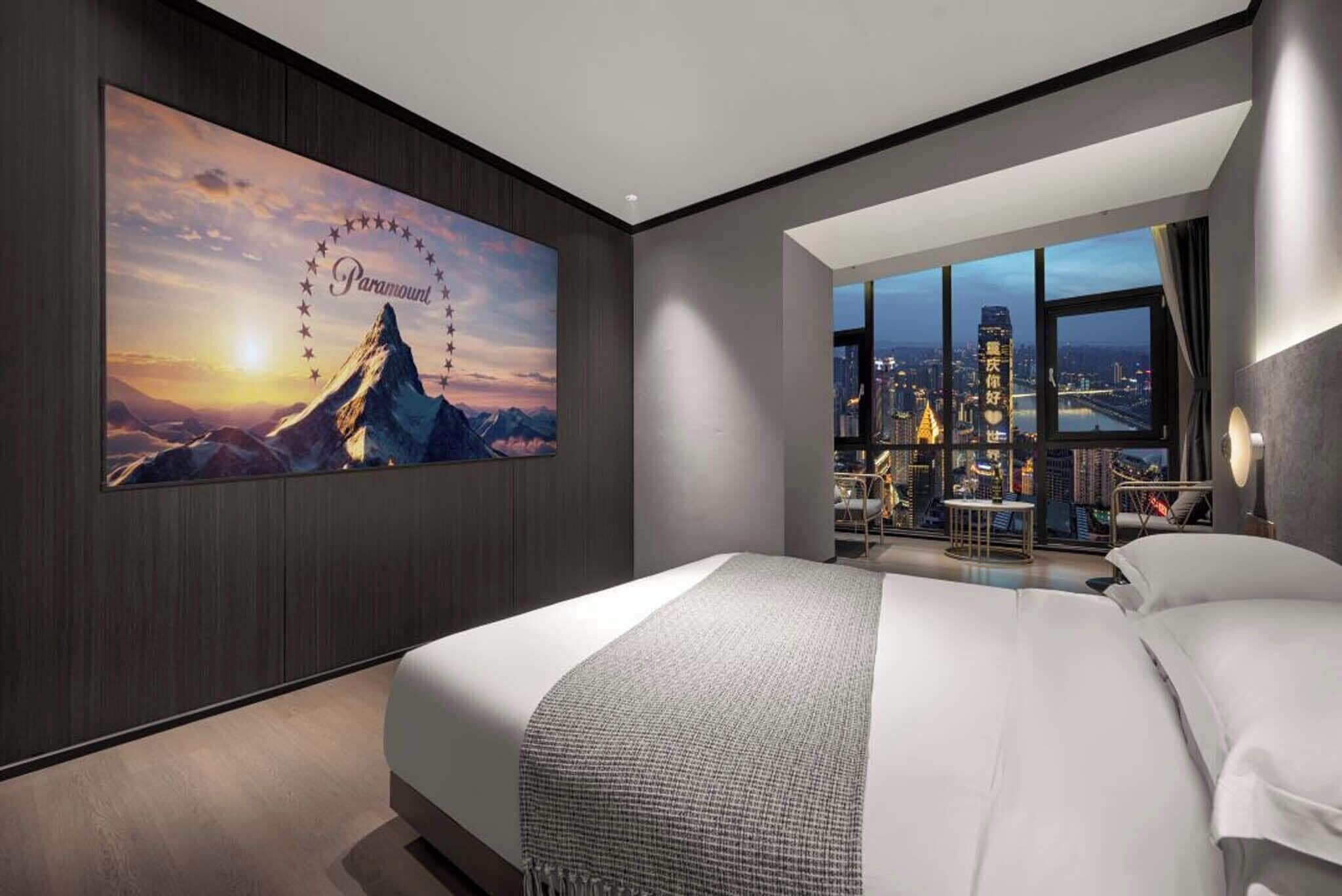 基本雙人房, 城市景 | 高級寢具、獨特設計、獨特裝修、書桌