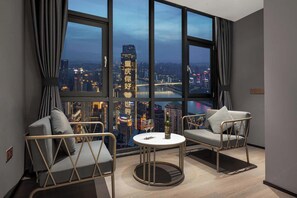 都會雙人房, 城市景 | 高級寢具、獨特設計、獨特裝修、書桌