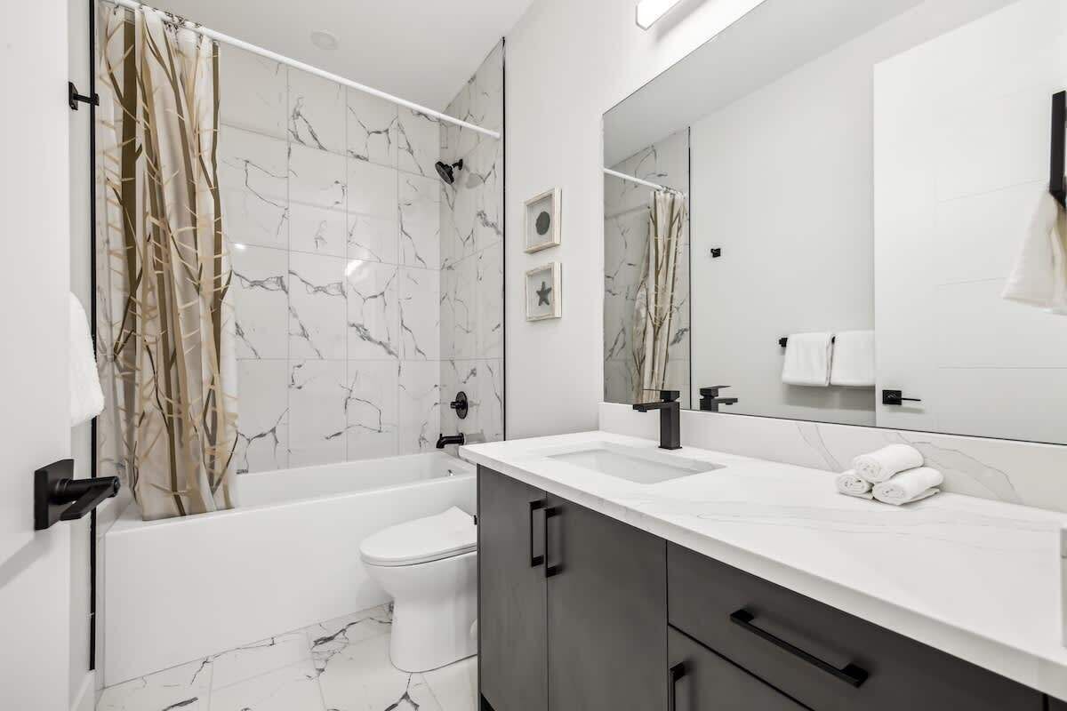 Shower, hair dryer