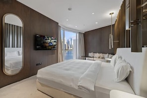 Premium Apartment, Balcony, Courtyard View | In-room safe, soundproofing, iron/ironing board, free WiFi - FIVE Palm Residences - Elegant Dubai (Dubai)
