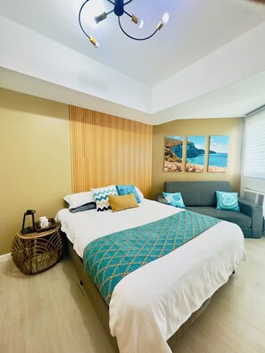 WiFi, bed sheets - Kaiah's Haven at Azure North San Fernando Pampanga (San Fernando)