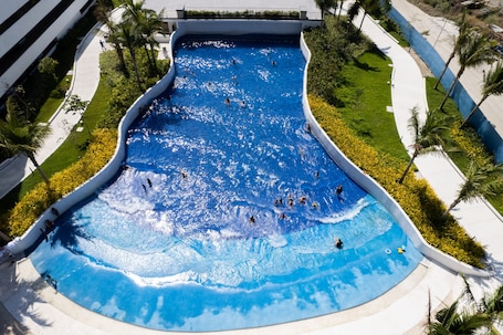 Pool. Kaiah's Haven at Azure North San Fernando Pampanga