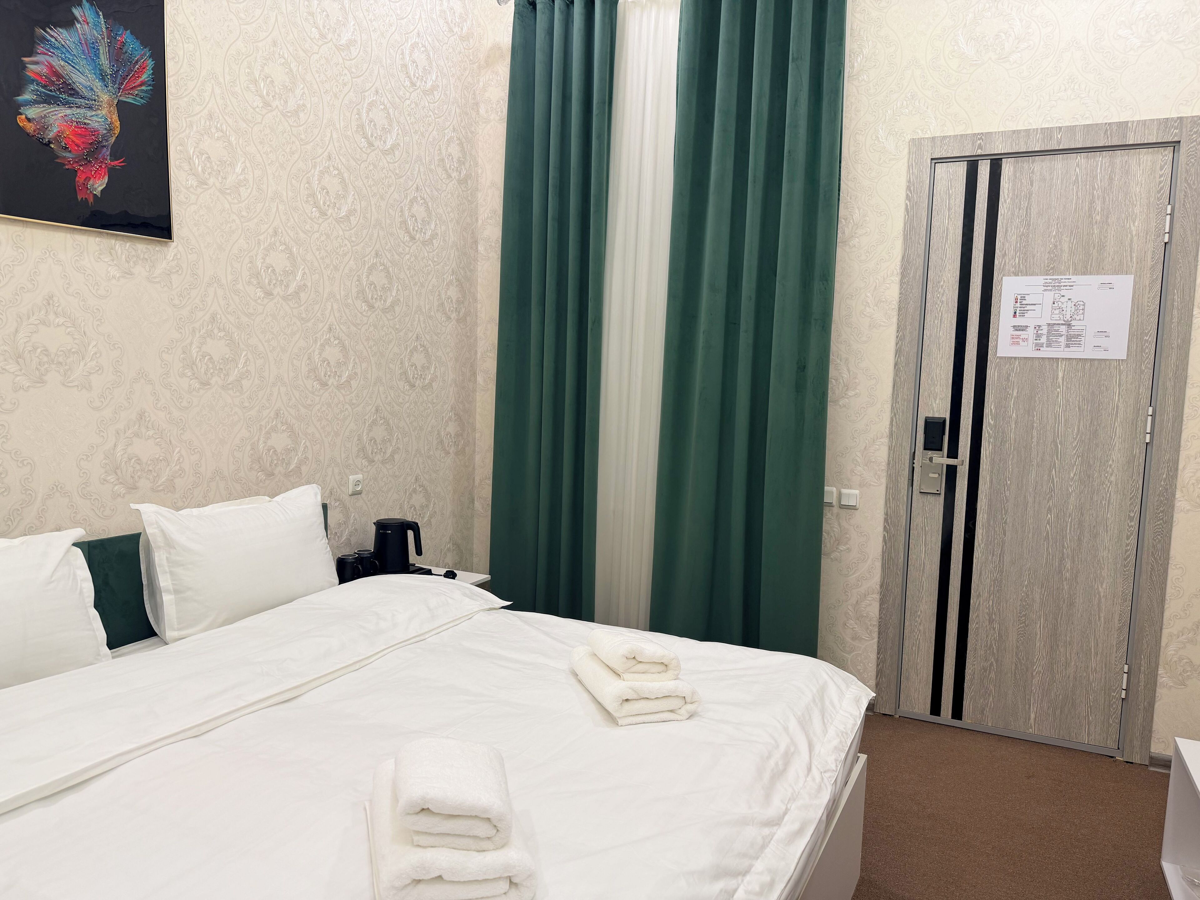 Standard Double Room, Courtyard View | Hypo-allergenic bedding, down comforters, desk, free WiFi