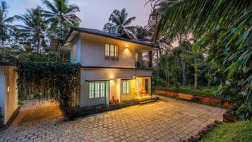 Overnatningsstedets facade