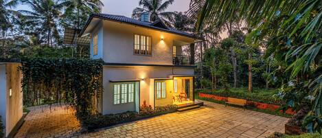 Façade de l’hébergement