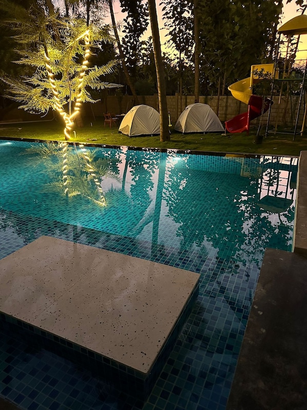 Alberca al aire libre