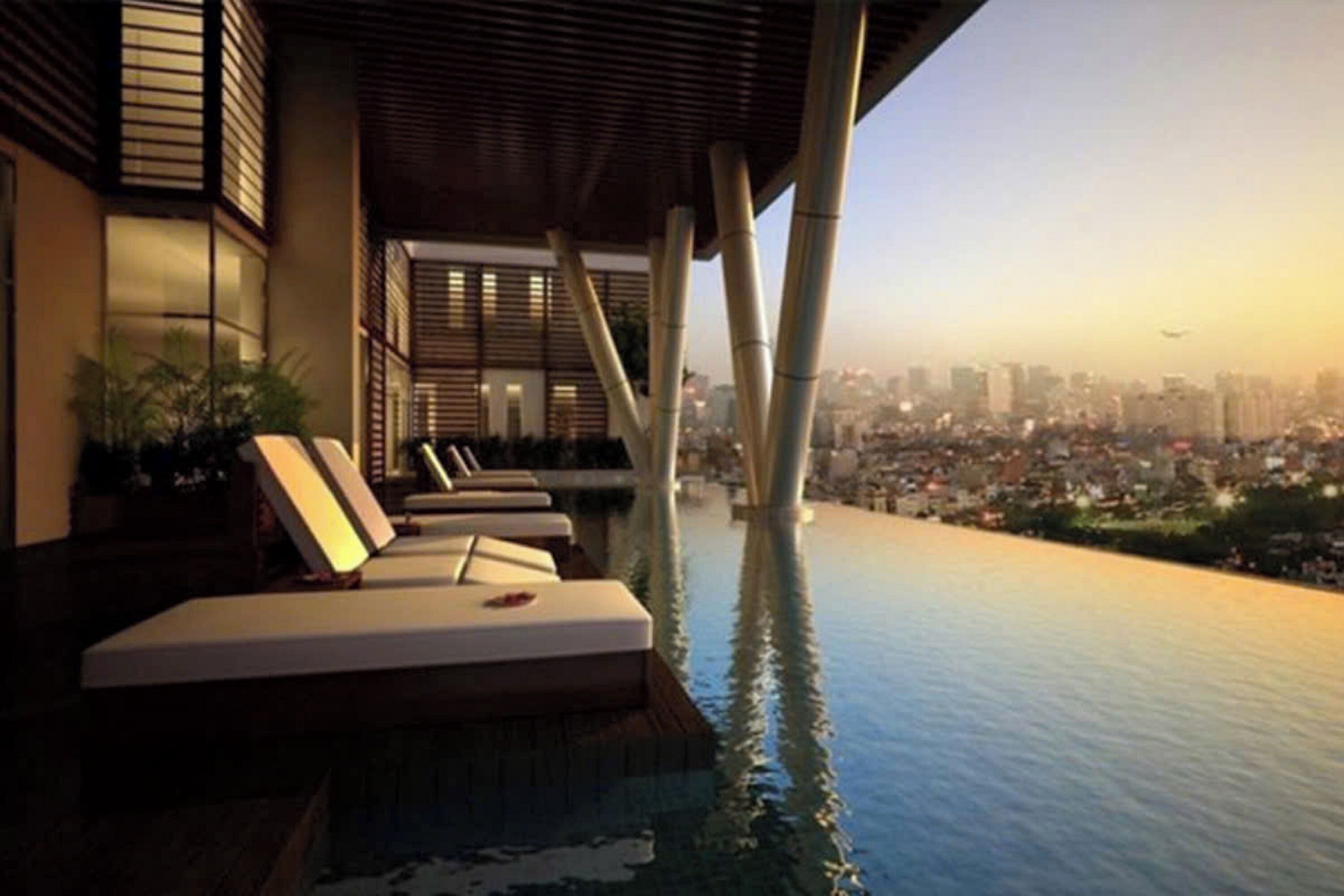 Alberca al aire libre 