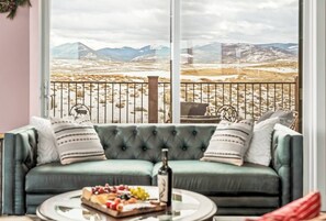 电视、壁炉、书、音乐库