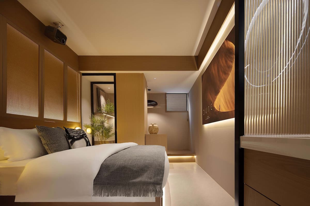 行政雙人房, 城市景 | 高級寢具、獨特設計、獨特裝修、書桌