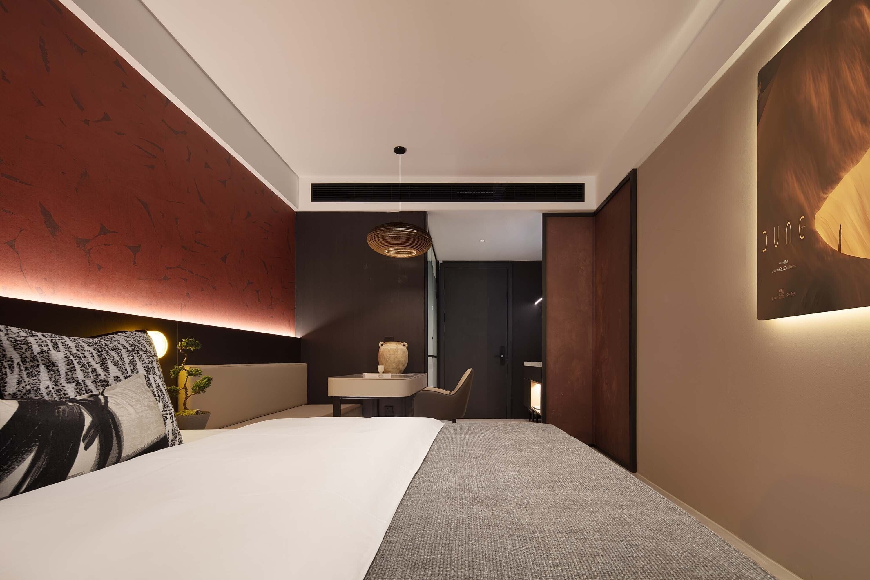 Chambre Double, vue ville | Literie de qualité supérieure, décoration personnalisée