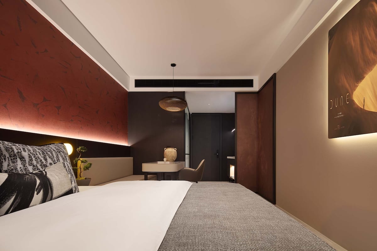 基本雙人房, 城市景 | 高級寢具、獨特設計、獨特裝修、書桌