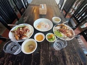 Daily cooked-to-order breakfast (USD 7 per person) - Oudom Sokhomal Private Wellness Hotel (Siem Reap)