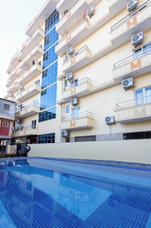 Alberca al aire libre 