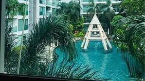 Room, 2 Bedrooms, Accessible, Balcony | Exterior - Room-condo 2 Bedrooms 2 Bathrooms 100 wa (Pattaya)