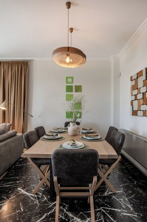Dining - Alimos Marina Home Luxury Corner SeaView Apartment (Alimos)