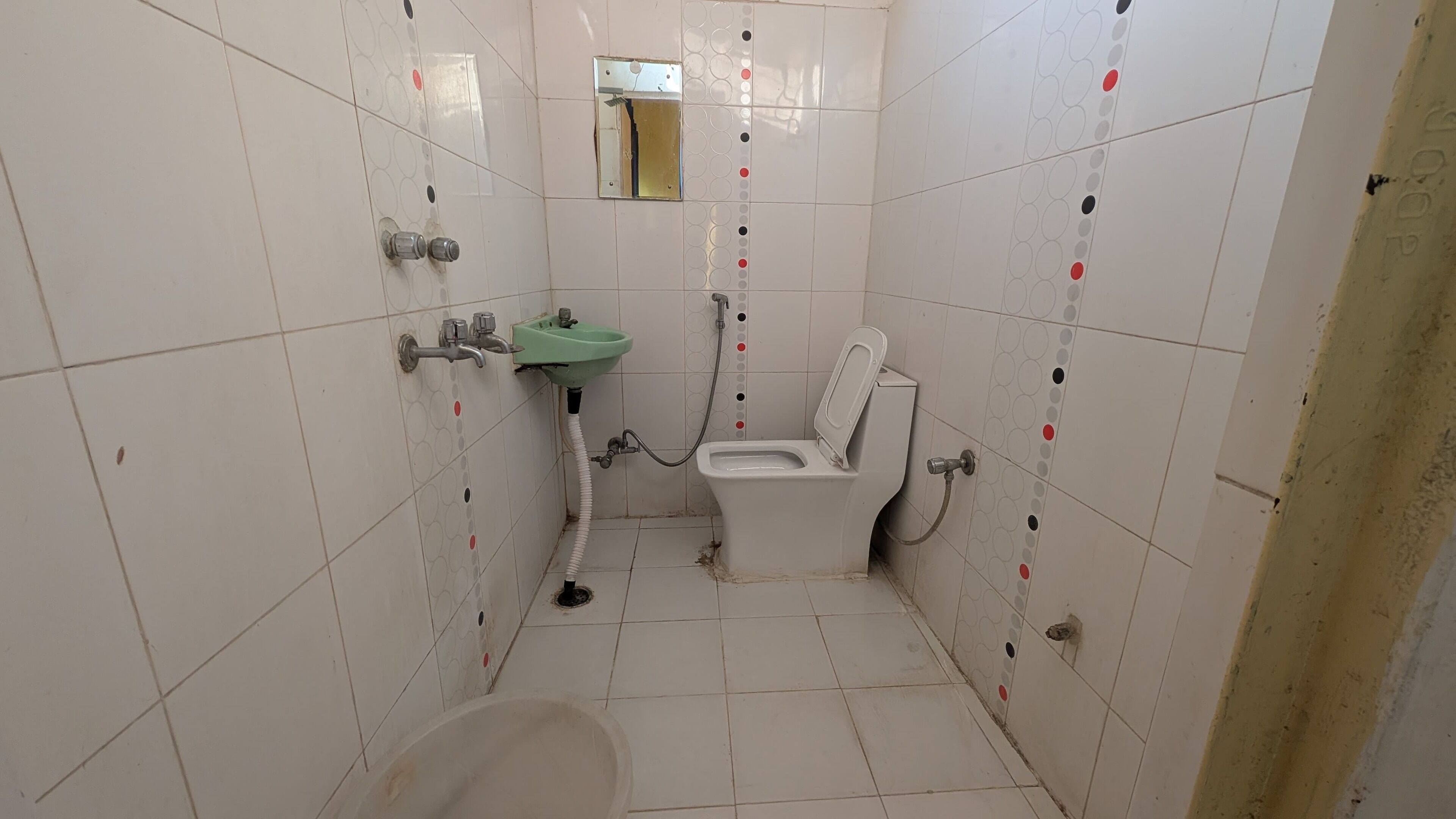 Handdukar, tvål och toalettpapper