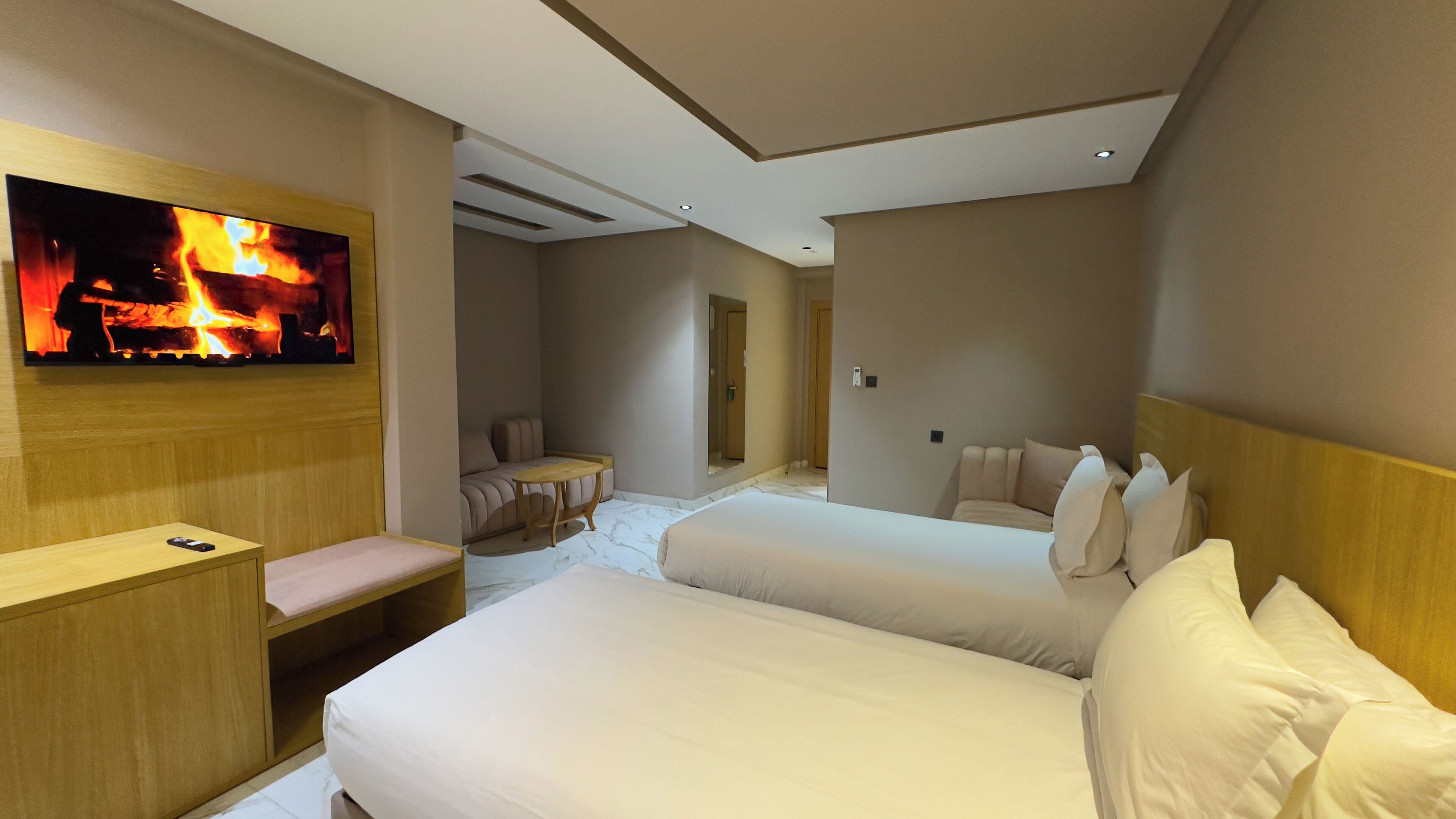 Superior Twin Room, Pool View | In-room safe, free WiFi, wheelchair access