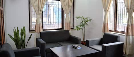 Departamento, 1 habitación, con acceso para personas discapacitadas | Sala de estar