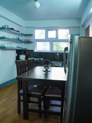 Apartment, 2 Bedrooms, Smoking, Balcony | Dining room - Everest Apartment 2bhk Thamel 5 min Walk 2nd Floor (Kathmandu)