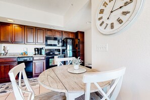 Dining - Relaxing Oceanfront Escape with Balcony Views + Steps to Flagler (New Smyrna Beach)