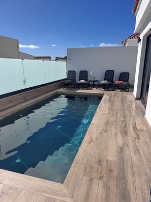 Outdoor pool - Villa Mirlo Seaview - Holiday home with a great view (Palm-Mar)