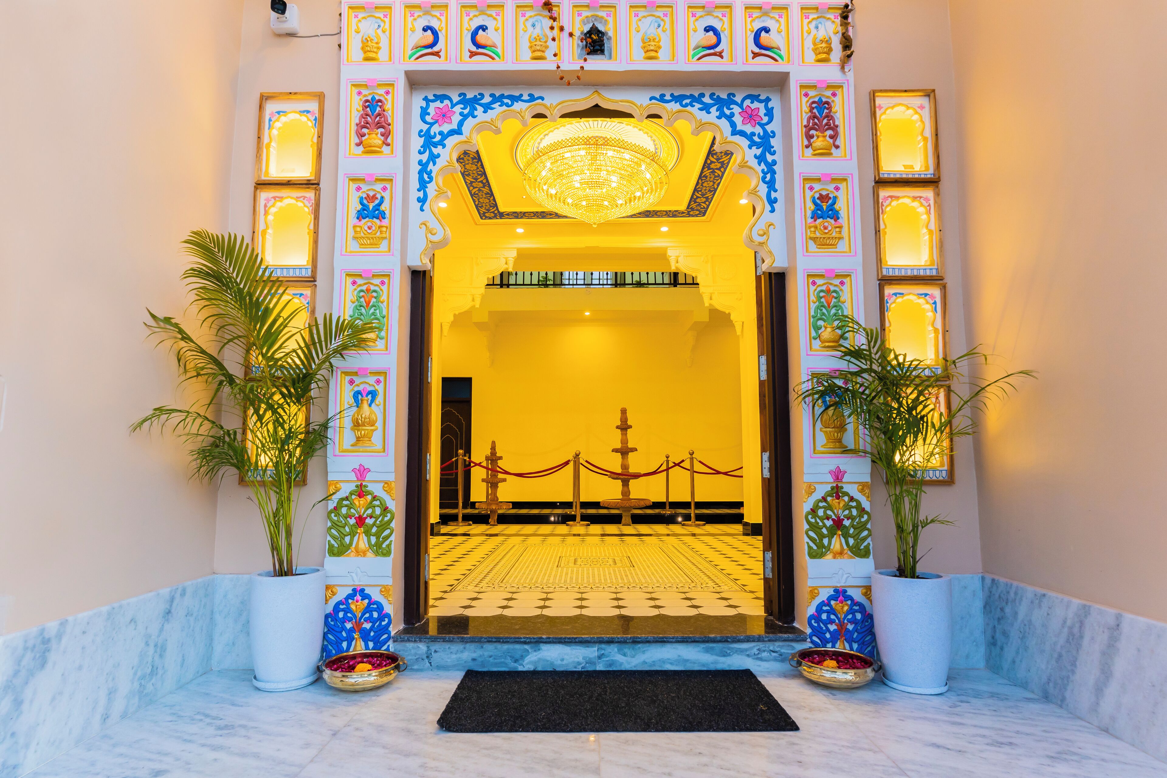 Front of property – evening/night