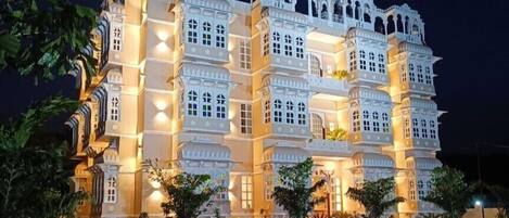 Voorkant van accommodatie