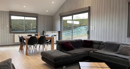 Quiet house on the Devès volcanic plateau