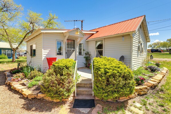 Front of property - 7 Mi to the Dolores River! Adventure-ready Cottage (Dove Creek)