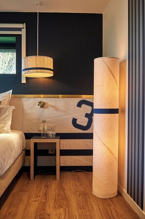 Chambre Double Deluxe vue sur jardin/terrasse - Hôtel de La Marine (Groix)