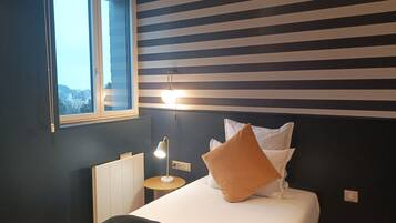 chambre Simple Classique vue mer | Een bureau, verduisterende gordijnen, geluiddichte muren, gratis wifi