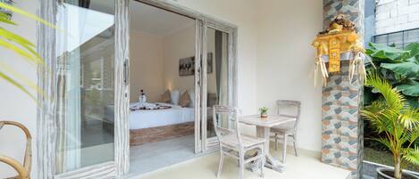 Senior Double Room, Courtyard View | Terrace/patio