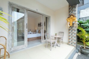 Senior Double Room, Courtyard View | Terrace/patio - The Kifaraju Nusa Dua Bali (Nusa Dua)