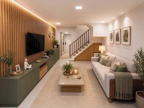 Living area - Duplex apartment in Angra dos Reis (Angra dos Reis)
