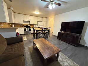 Living area - Secluded two bedroom Lehi apartment near I-15, apt #2 (Lehi)