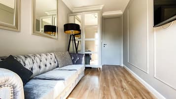 Luxury Apartment, Courtyard View | Living area