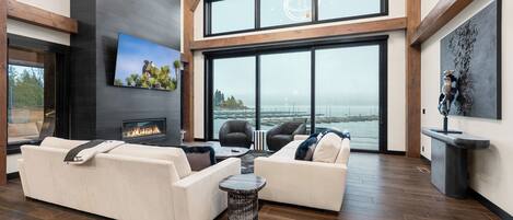 Älytelevisio, takka