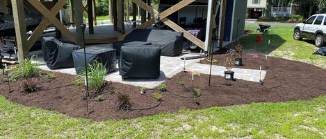 Overnattingsstedets uteområder